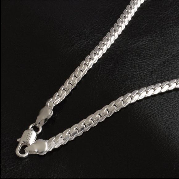 NEW 20'' 925 Sterling Silver Braided Snake Chain - Picture 6 of 11